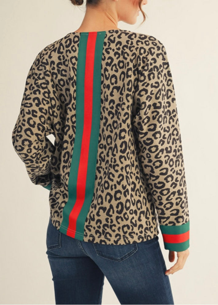 "Gucci Inspired" Leopard Sweater