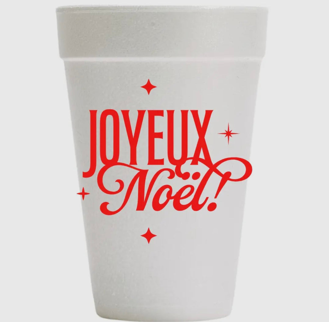 Joyeaux Noel Cups