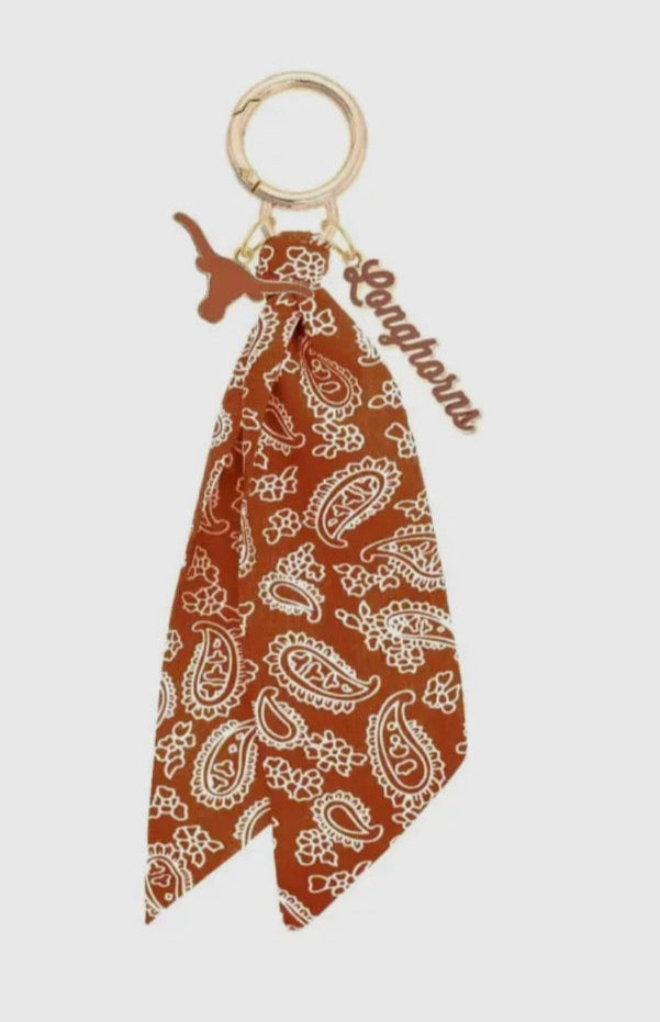 University of Texas Longhorns Logo Bandana Bag Charm