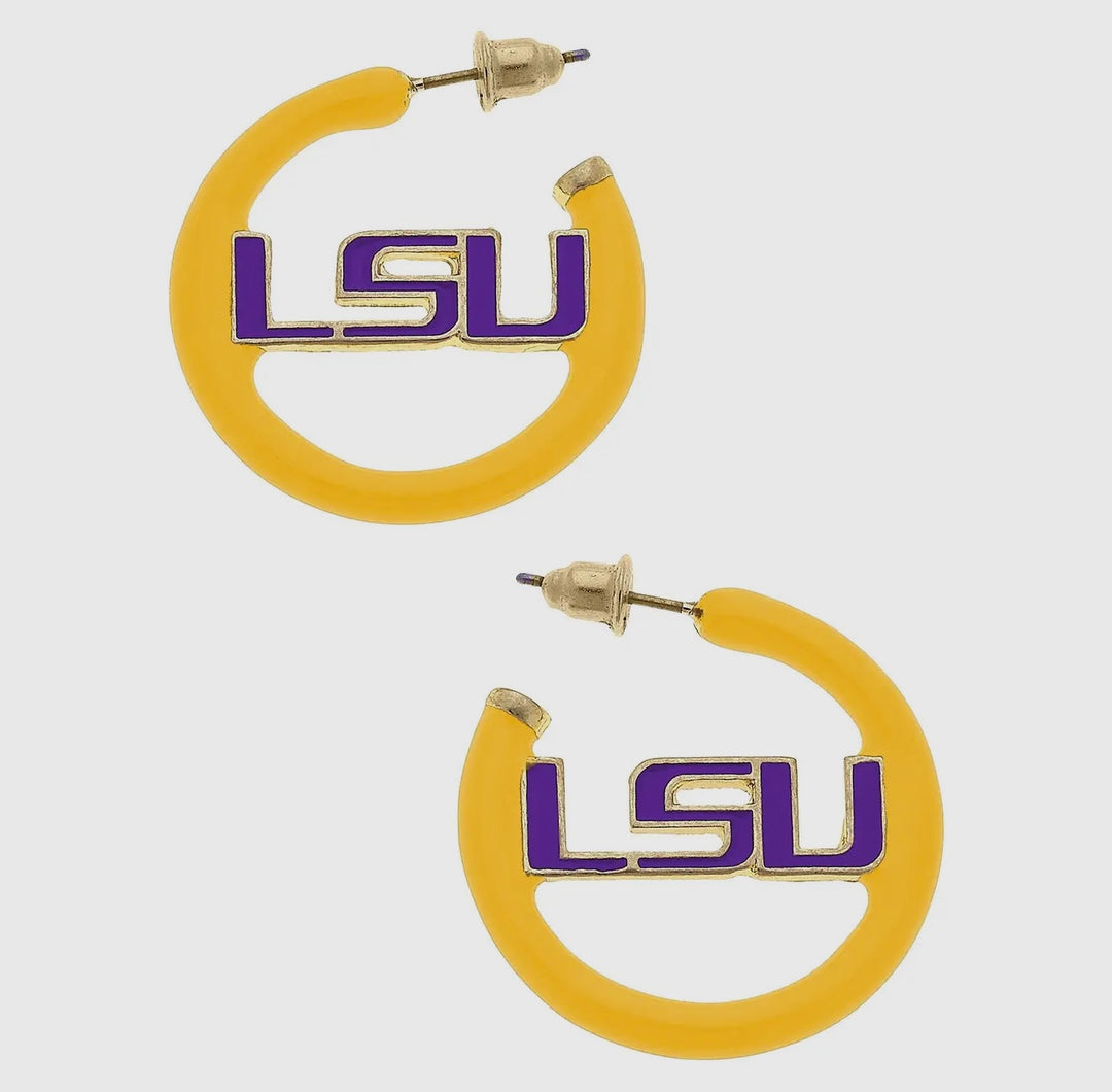 LSU Game Day Earrings