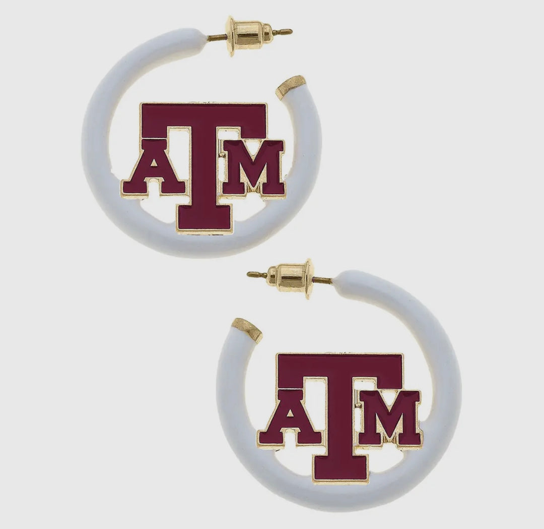 Texas A&M Game Day Earrings