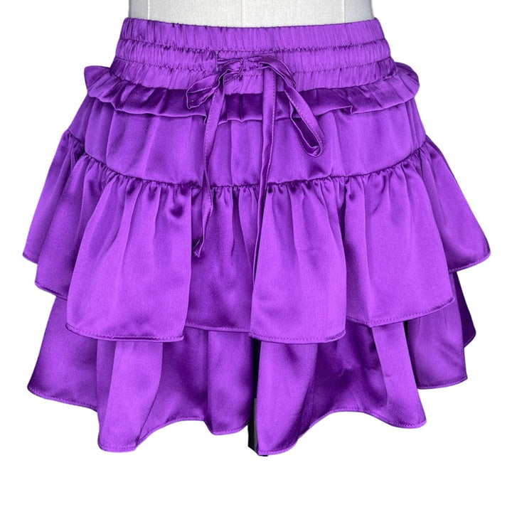 Ruffle Tiered Skort