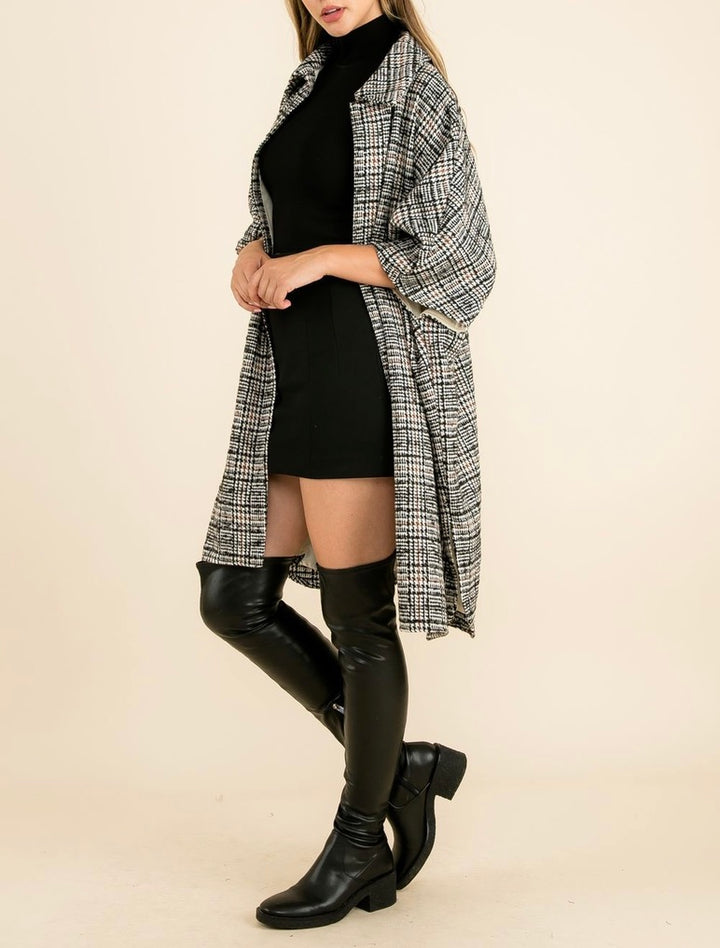 London Plaid  Tweed Jacket