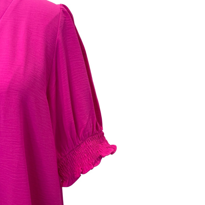 Neon Pink Shift Dress