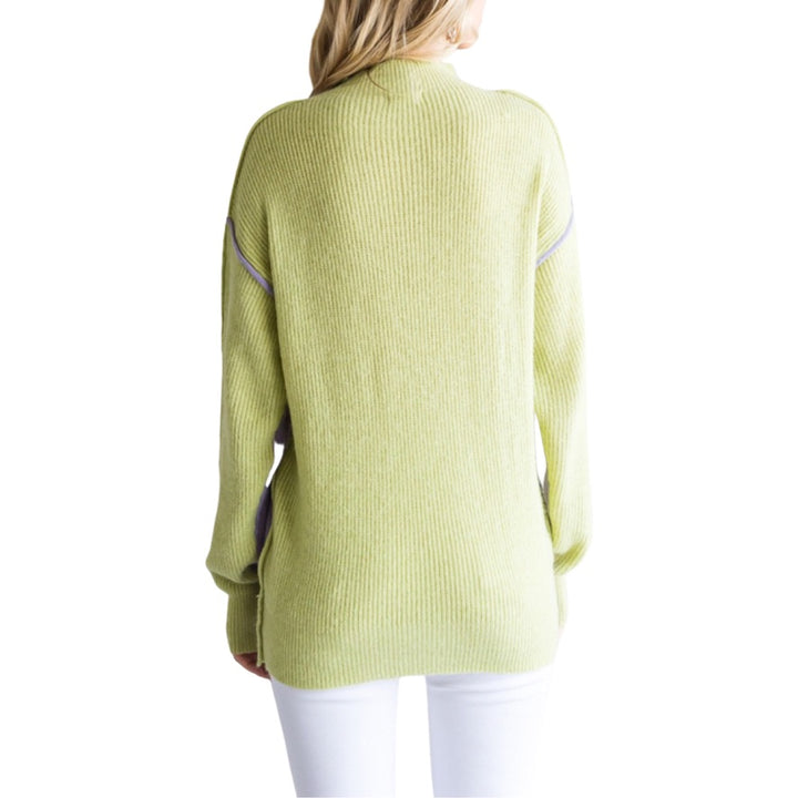 Lavender and Mint Green Sweater