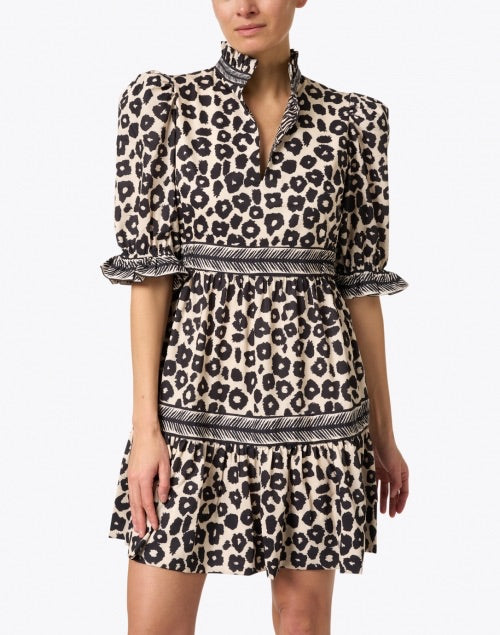 Teardrop Dress in Cheetah Print