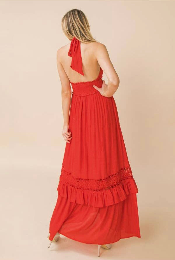 Halter Maxi Dress