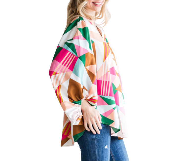 Abstract Kaleidoscope Top