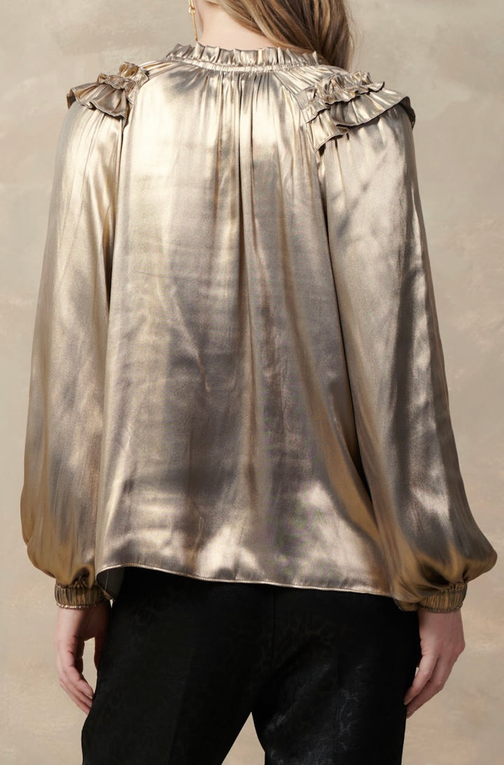 Metallic Blouse