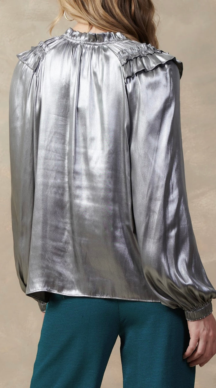 Metallic Blouse