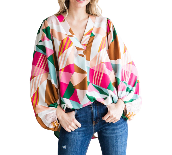 Abstract Kaleidoscope Top