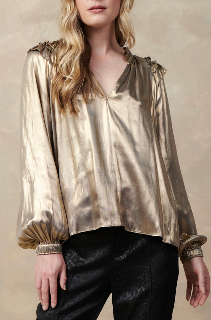 Metallic Blouse