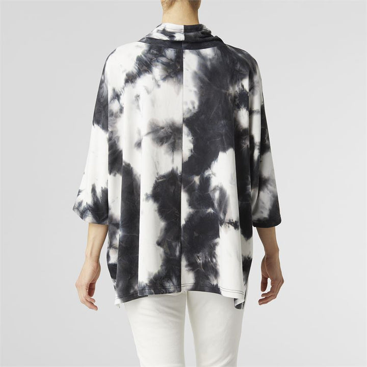 Oversized Tie Dye Poncho