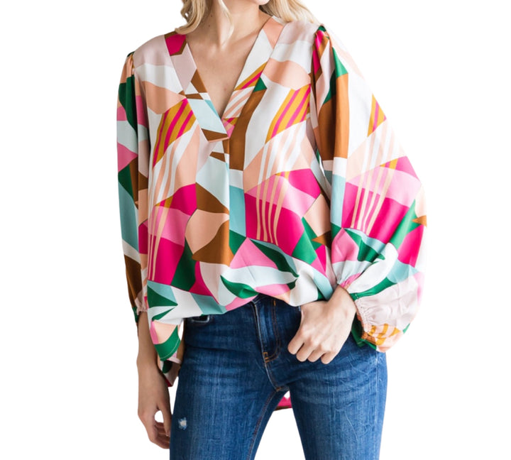 Abstract Kaleidoscope Top