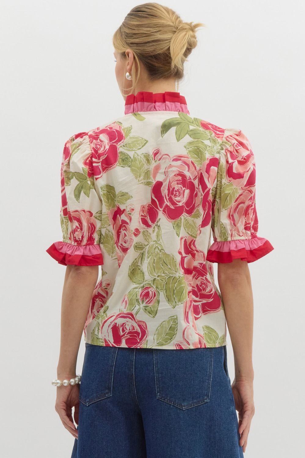 Spring Floral Top