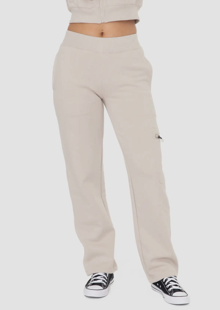 Brushed Fleece Cargo Lounge Pant