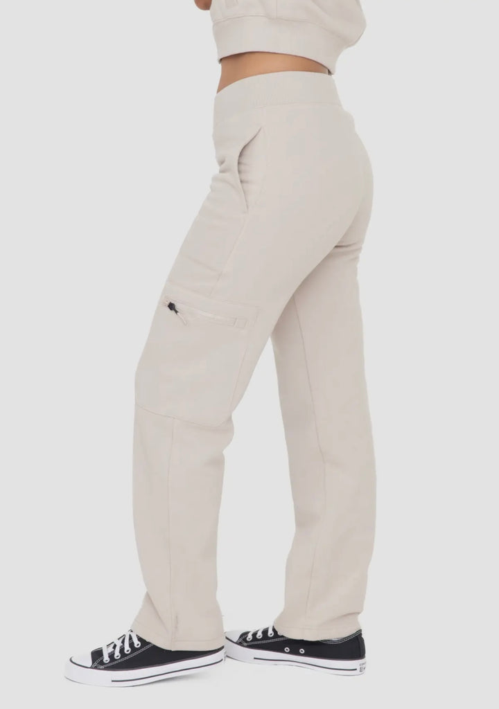 Brushed Fleece Cargo Lounge Pant