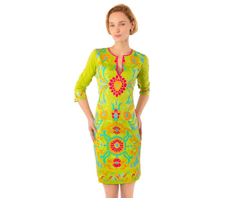 Midori Embroidered Dress