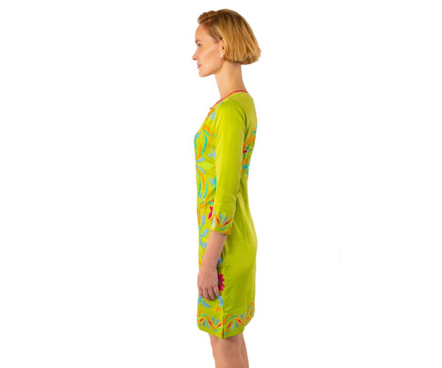 Midori Embroidered Dress