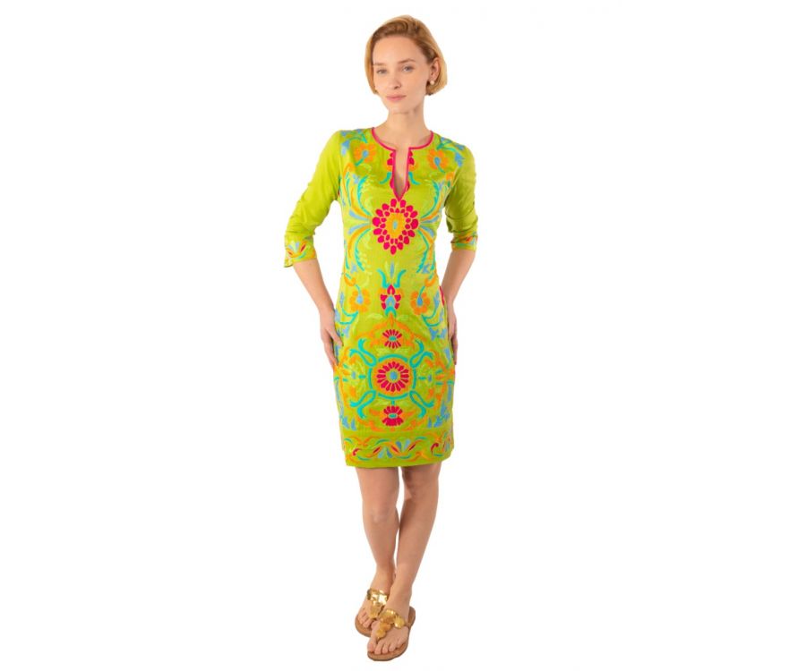 Midori Embroidered Dress