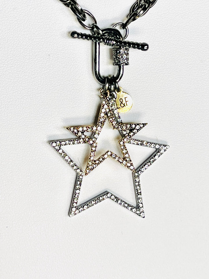 Double Star Necklace