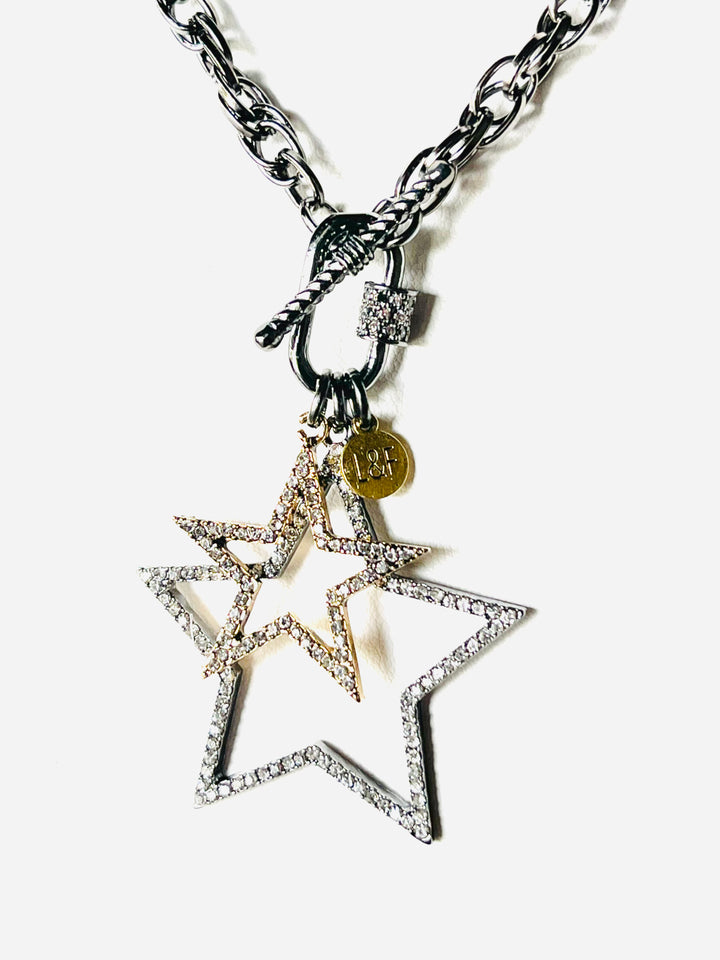 Double Star Necklace