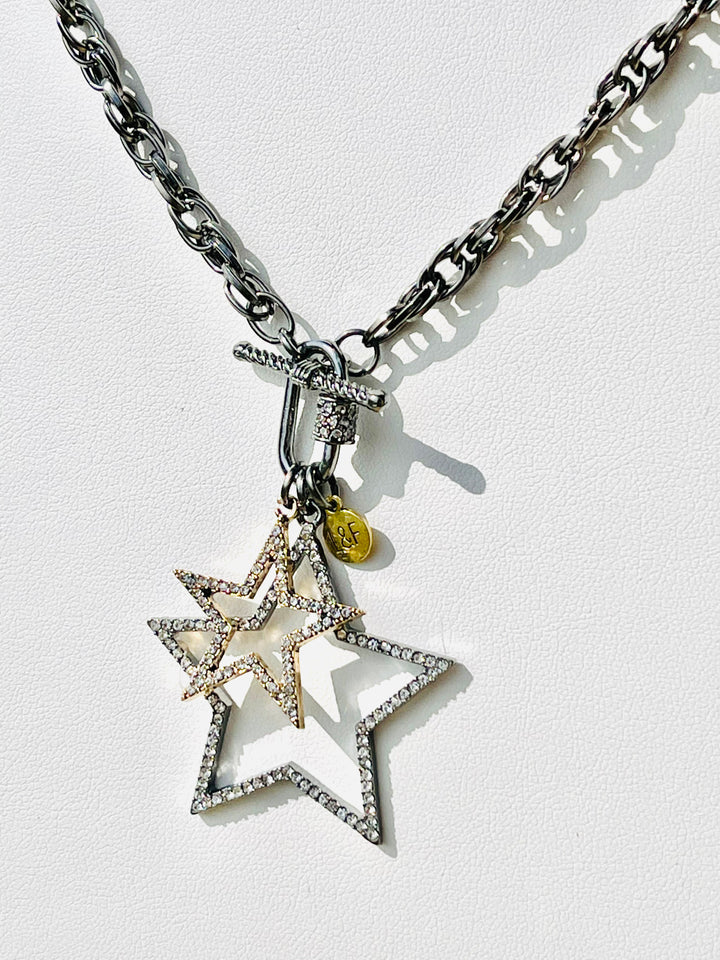 Double Star Necklace